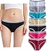 YaoKing Womens Underwear Cotton Bikini Panties Comfort Hipster Briefs - Pack of 6/7 (7 Pack 52, L)