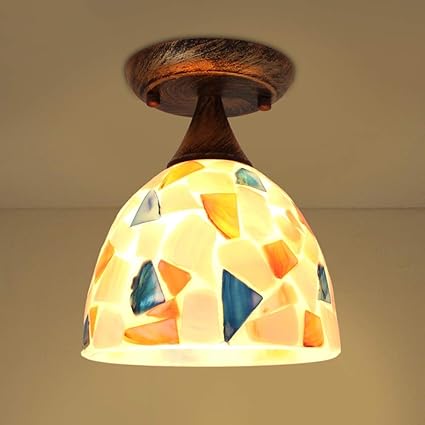 Amazon Com Wpoled 1 Light European Creative Iron Metal Ceiling