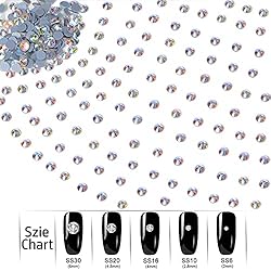 LPBeads 2000 Pieces SS20 Crystal AB Hotfix