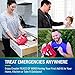 First Aid Kit, Premium Emergency Kits - 192 Piece First Aid Supplies for Home Office, Car, Camping Accessories, Survival Gear or Backpacking - Must Haves Medical Kit to Keep Your Family Safe