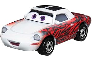 Mattel Vehicles Racing Style Disney Cars Die Cast 1:55 Car, Type: Mae Pillar-Durey