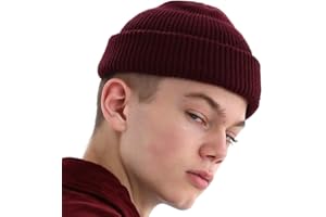 UNDERCONTROL Winter Trawler Fisherman Beanie Men Women Unisex Stylish Plain Docker Skull Hat Roll up Watch Cap Color Pack