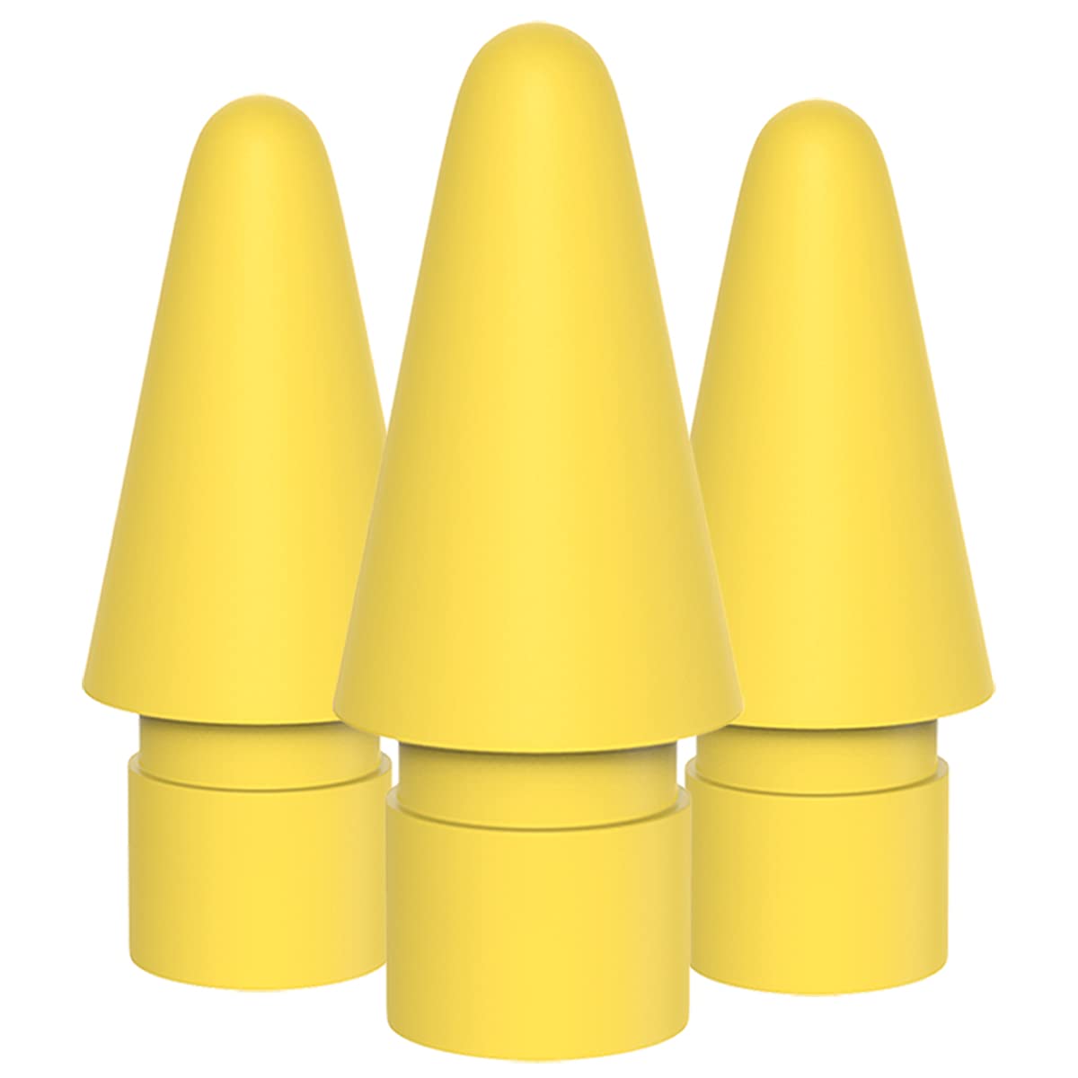 Compatible for Apple Pencil Tips 3 Pack (Yellow)