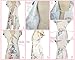 Vaniglia Women Print Long Sleeve Sexy Deep V-Neck Casual Summer Mini Dress (XL, 01-Heidi)