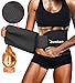 Junlan Workout Waist Trainer Weight Loss Trimmer Belt Corset Exercise Body Band Gym Sauna Sweat Wrap Sport Slimming Abs Belts