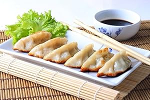 APPETIZERSUSA Teriyaki Chicken Dumplings - Gourmet Frozen chicken Appetizers (48 Piece Tray)