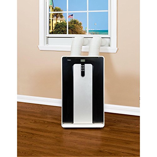 Haier HPND14XHT 14, 000 BTU 115V Dual-Hose Portable Air Conditioner with 10, 000 BTU Heat Mode - Thumbnail 5