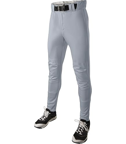 PANTALON DE BASEBALL MARUCCI double maille piped gris taille