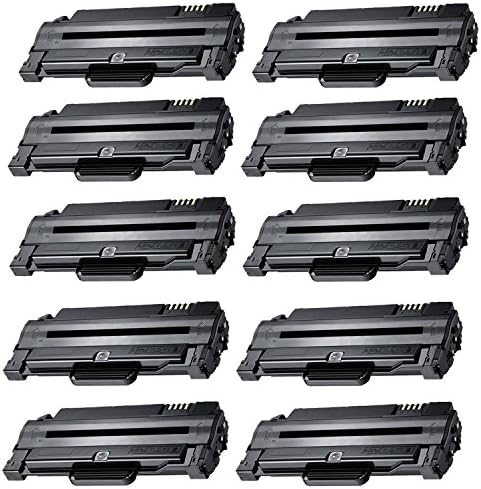 Office Bee Compatible 10 Pack 108R00909 Toner Black Cartridge for Xerox WorkCentre 3140 , Page Yield for 2500 pages - Black