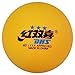 DHS Approved 3-Star 40mm Table Tennis Balls, Tournament Ping Pong Balls with LANDSON Rubber Protection , 6-Pack (White/Orange) - Orange