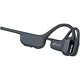 flymory Bluetooth 5.3 Bone Conduction Headphones Waterproof Underwater Headphones for Swimming, 32G IPX8 Waterproof MP3 Player for Swimming Earbuds Running