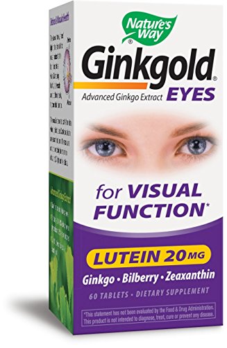 Nature's Way Ginkgold Eyes, 60 Tablets