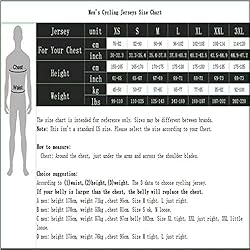 Weimostar Men's Comfy Fitting Cool Summer Cycling