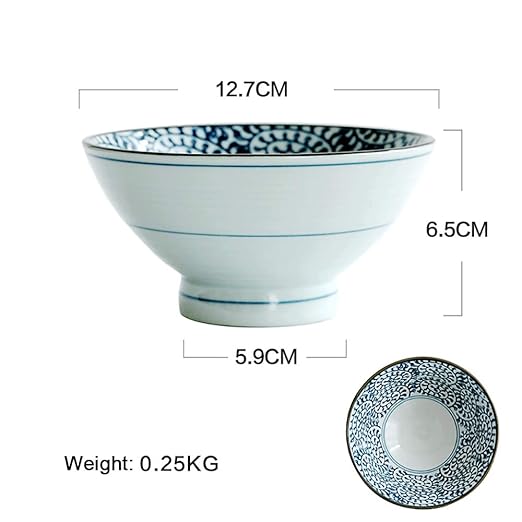 Cuenco Japonés Plato De Arroz Tazón Pequeño De Sopa Cuenco De ...
