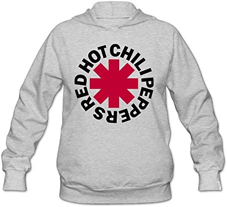HYD Cool Red Hot Chili Peppers Women's Long Sleeve Sweater XL Ash