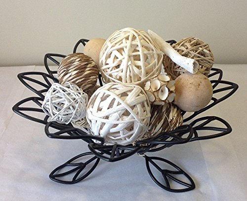 image for Jodhpuri Decorative Vase Fillers for Centerpieces – Weave and Solid 