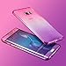 AMASELL Ultra Thin Case Design for Galaxy S7 Edge,[Full-Body 360 Coverage protective] Scratch-Resistant Crystal Soft TPU Silicone Rubber Cover, Pink Purple