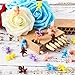 360 Pieces Mini Plastic Babies Tiny Baby Dolls for Ice Cube Game Party Decorations Baby Shower Party Favors Full Moon Gifts (Latin, Dark Brown, Pink, Yellow, Purple, Blue)