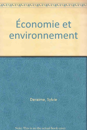 Économie et environnement