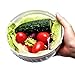 Salad Cutter Bowl Magic,Grand Oasis 60 second salad maker,Fruits and Vegetables cutter Make your salad faster Fresh Salad Maker Healthy New Design!
