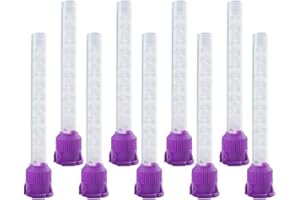 YOUYA DENTAL 50pc Mixing Tips Purple Dental Material Mixing Tools, 1:1Ratio NT7005