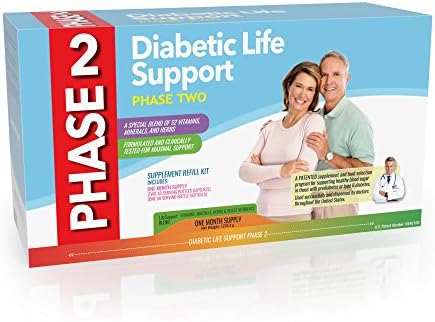 TruBaio Diabetic Life Support Phase 2 Refill, Diabetes Supplement & Food Program, Vitamins & Nutritional Herbs