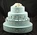 Designer Stencils Fleur De Lis Cake Stencil, Beige/Semi-Transparent
