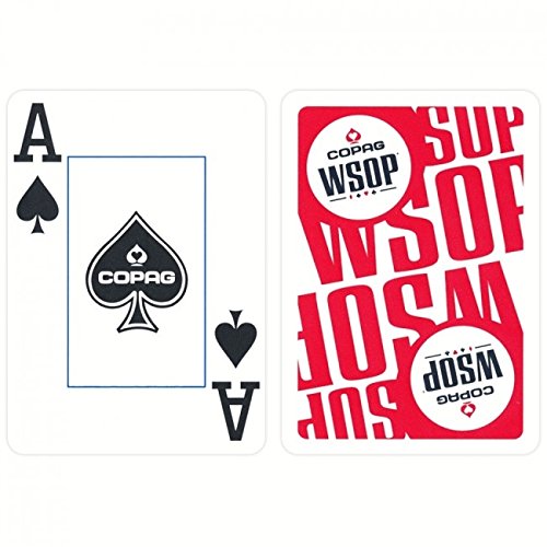 Copag Playing cards WSOP World Series Of Poker Red Deck