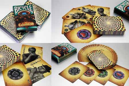 Deck of cards 54 cartes Format Poker - Bicycle Casino