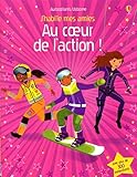 J'habille mes amies : Au coeur de l'action ! - Autocollants Usborne by