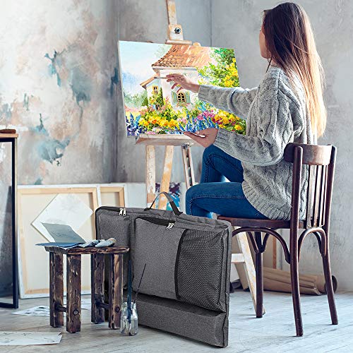 IN.DI&IN.WE Art Portfolio Case 18 x 24,Art Bags for Supplies Artwork