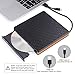DVD Drive, External CD Drive with USB 3.0 Type C, Portable Optical USB C Burner CD -ROM Reader VCD - RW Writer Player for Laptop Desktop MacBook [Not for Chromebook]