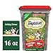 TEMPTATIONS Holiday Dinner Crunchy and Soft Cat Treats, Turkey and Sweet Potato Flavor, 16 oz. Tub