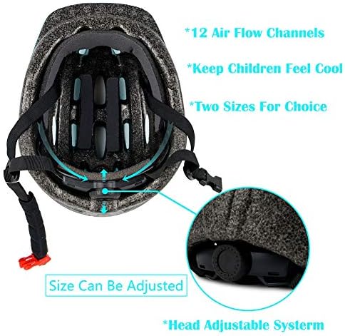 Child's bike helmet with impact-absorbing shell, designed for safety.