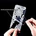iPhone 7 Case Clear, ivencase 5PCS Replaceable Patterned Card DIY Creative Shockproof Hard PC + Soft TPU Silicone Bumper Transparent Cover for iPhone 7/iPhone 8 4.7 Inch