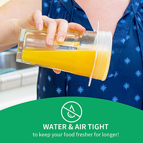 Couvercles en Silicone, Phyles 6 pcs Couvercles Extensibles en Silicone Réutilisable Couvercle Universel/Conservation des aliments, Protection Alimentaire, Convient au Micro-ondes/le four/le frigo