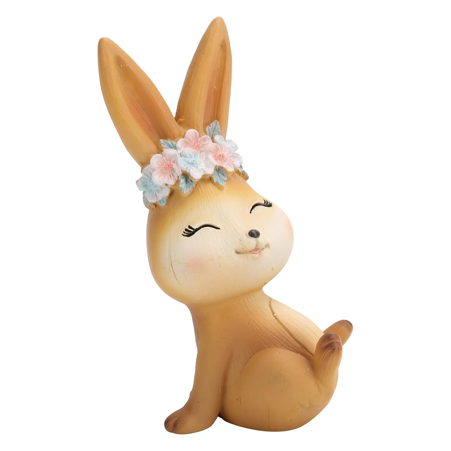 Little Rabbit Ornament, Durable Garden Decor Rabbit Decoration Rabbit Sculpture Anti‑Ultraviolet