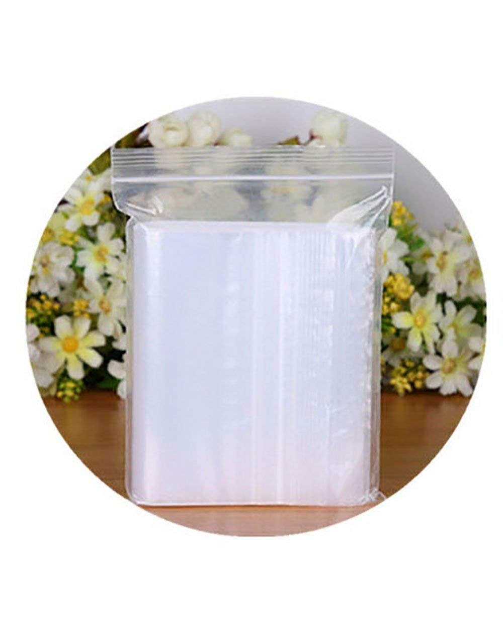 Resealable Clear Plastic Bags, Sealed Bag, Storage Bag, 3.94"x5.91"(10x15cm) 100pcs, Thickening and Durable, Apply to Household Sundries/Kitchen Storage/Jewellery Package/Clothes Sealed Bag