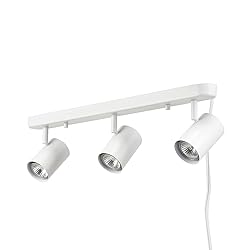 GLOBE Electric 60024 3-Light Plug-in Track