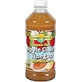 Dynamic Health Certified Organic Raw Apple Cider Vinegar with Mother | Unfiltered, Unpasteurized | 16 FL OZ