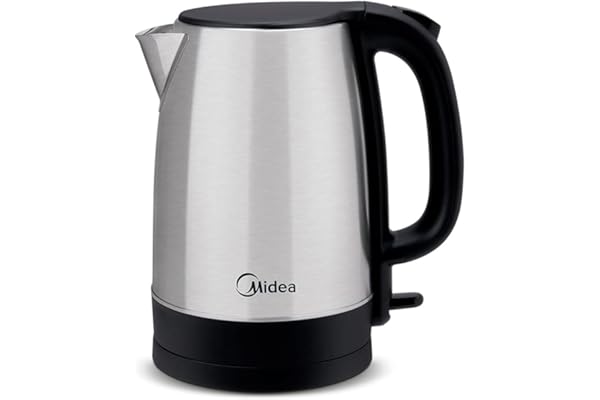 Chaleira Elétrica Inox Midea 1,7 Litros, 110 Volts/60Hz