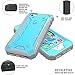 POETIC Revolution X-form Design Shock Resist Hybrid Back Case with Built-In Screen Protector for iPhone SE / 5S / 5 – Blue/Gray