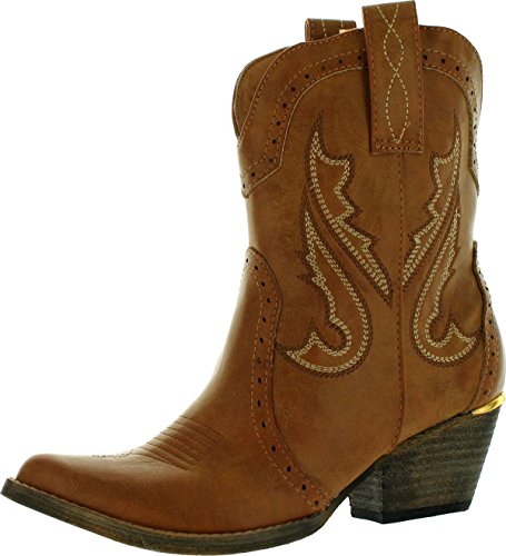 Very Volatile Women's Markie Bootie,Tan,10 B US