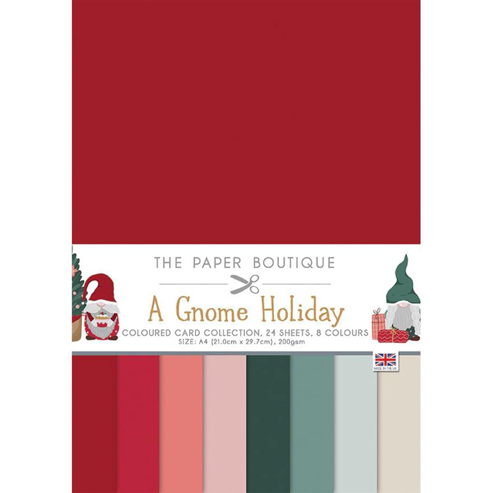 The Paper Boutique - A Gnome Holiday - Colour Card Collection
