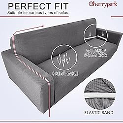 Cherrypark Premium Waterproof Sofa Cover for 3