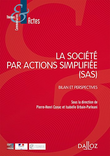La  société par actions simplifiée (SAS)