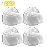 GHM 4 Pack Replacement Black & Decker Dustbuster VF110 Filter, Part # 90558113, Compatible with Black & Decker CHV1410L, CHV1510, CHV9610, CHV1210, CHV1410, CHV1410B, BDH2000L Hand Vacuums
