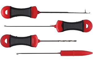 4 in 1 Baits Needle Baiting Tackle Rigs Tool Carps Fishing Equipment Stainless Steel Riggings Needle Multifunctional Tool