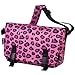 Wildkin Kids Messenger Bag for Boys and Girls, Perfect Size for Packing Items for School or Travel, 600 Denier Polyester Fabric, Messenger Bags Measures 15 X 10 Inches, BPA-free (Pink Leopard)