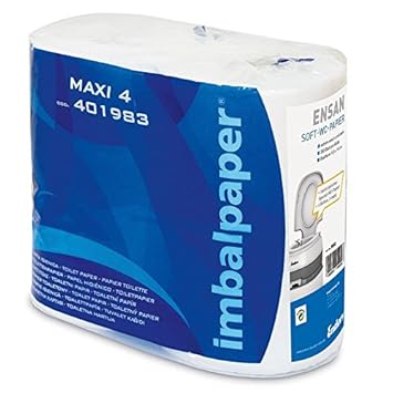 Toilettenpapier für Camping-Toiletten, Inhalt: 4 Rollen WC-Papier